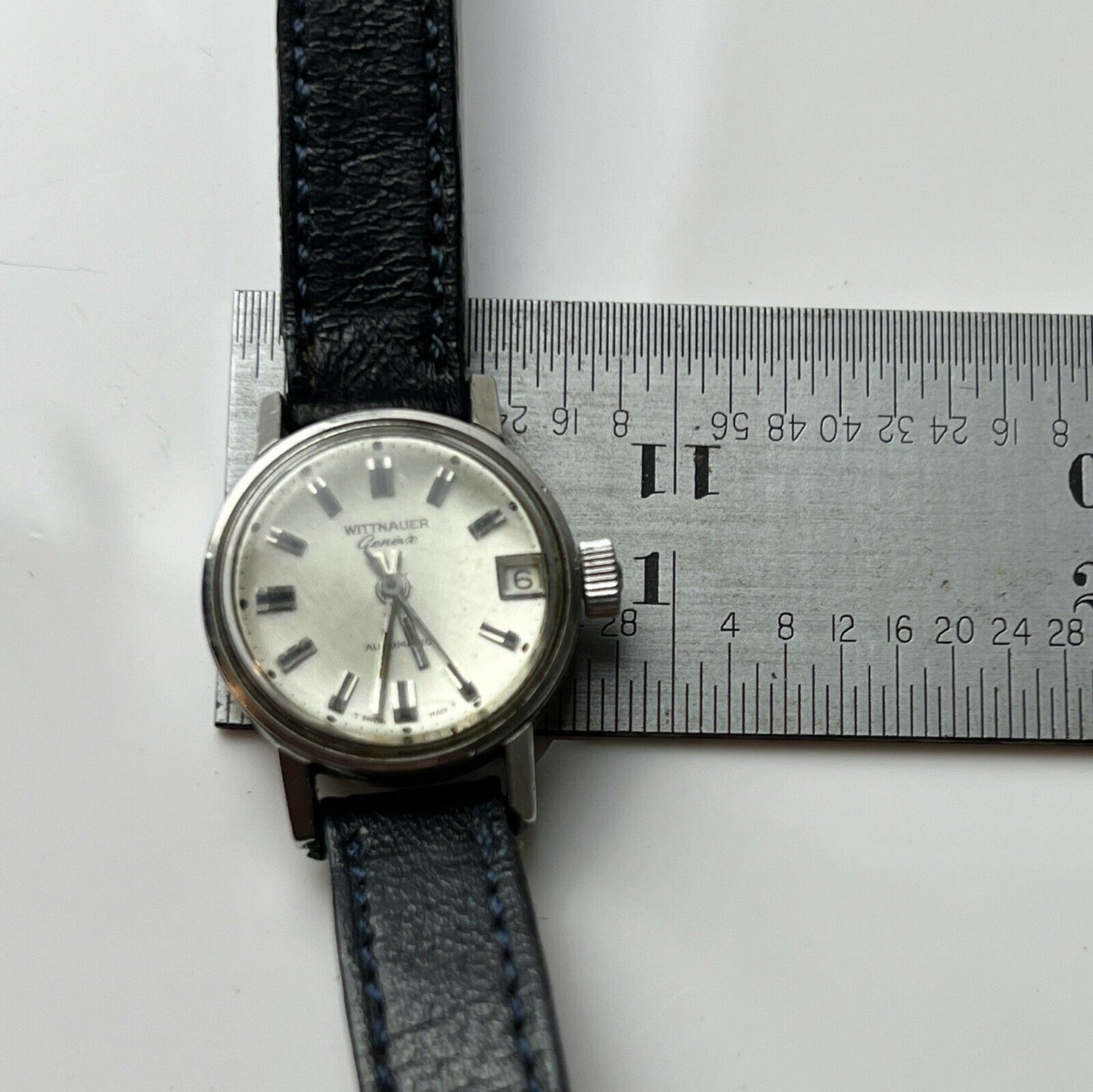 Wittnauer Automatic Date Watch Swiss Made Fully Functional Running Vintage Women