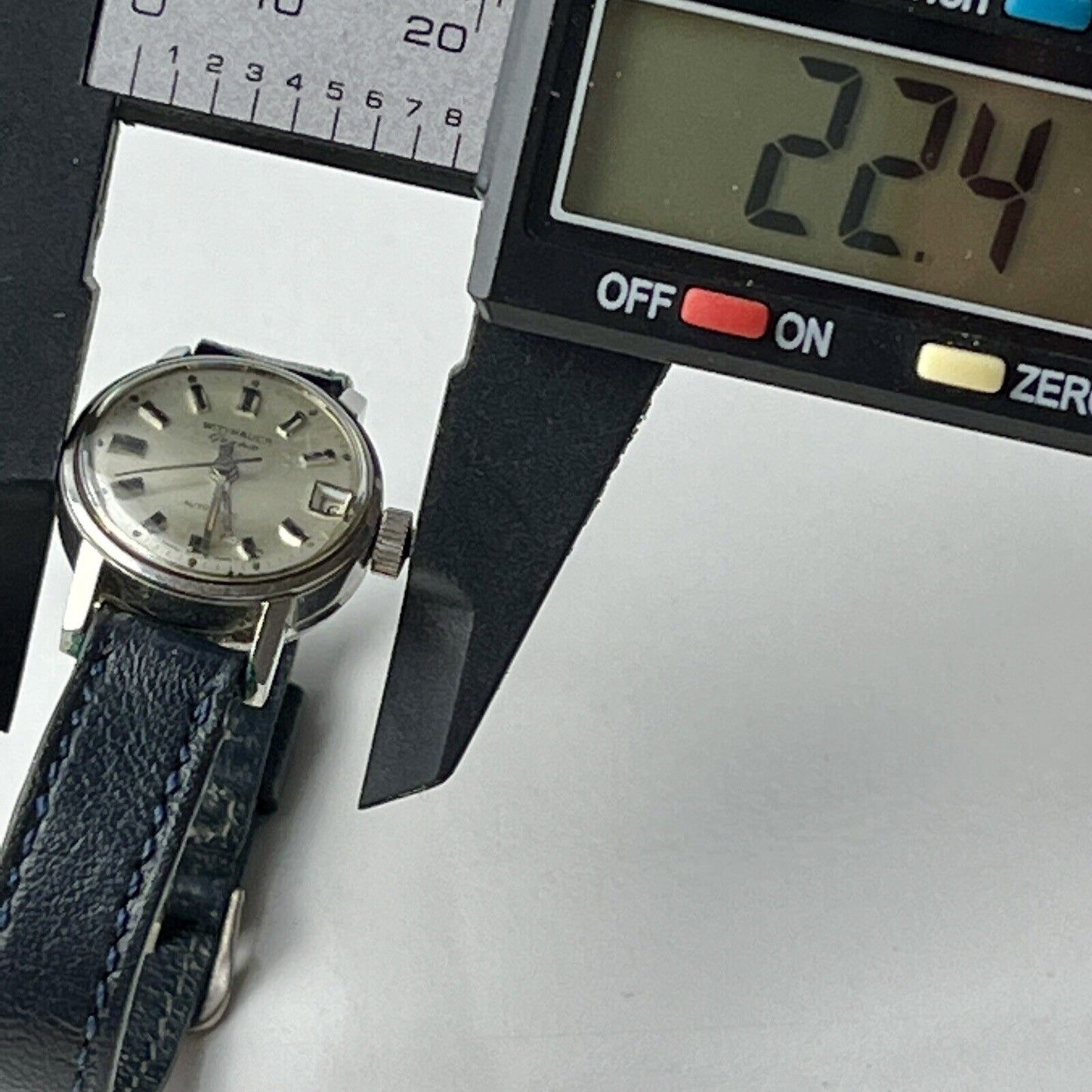 Wittnauer Automatic Date Watch Swiss Made Fully Functional Running Vintage Women