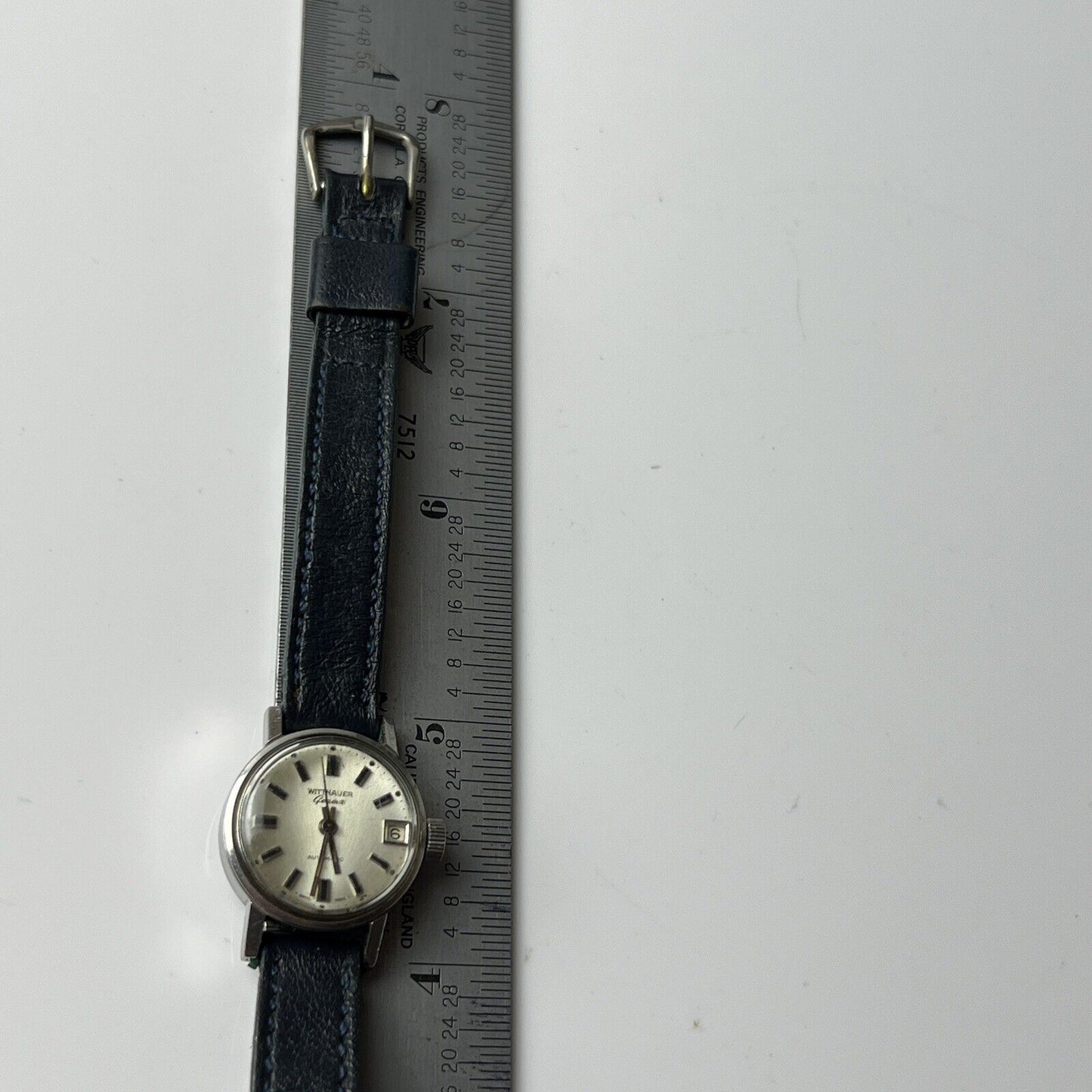 Wittnauer Automatic Date Watch Swiss Made Fully Functional Running Vintage Women