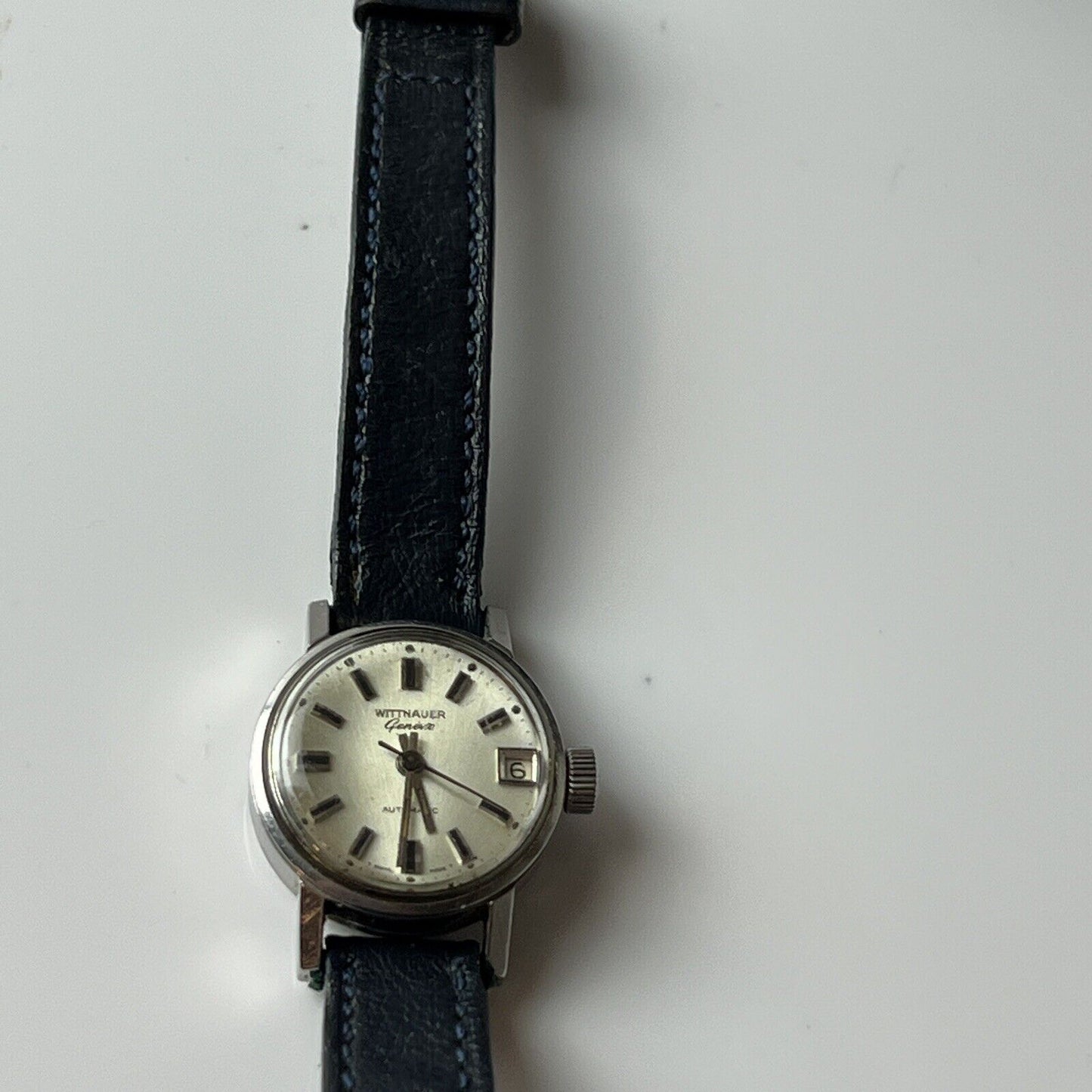 Wittnauer Automatic Date Watch Swiss Made Fully Functional Running Vintage Women