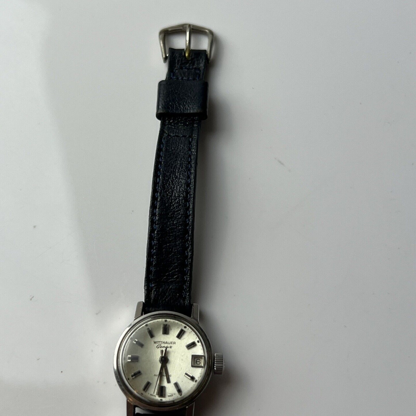 Wittnauer Automatic Date Watch Swiss Made Fully Functional Running Vintage Women