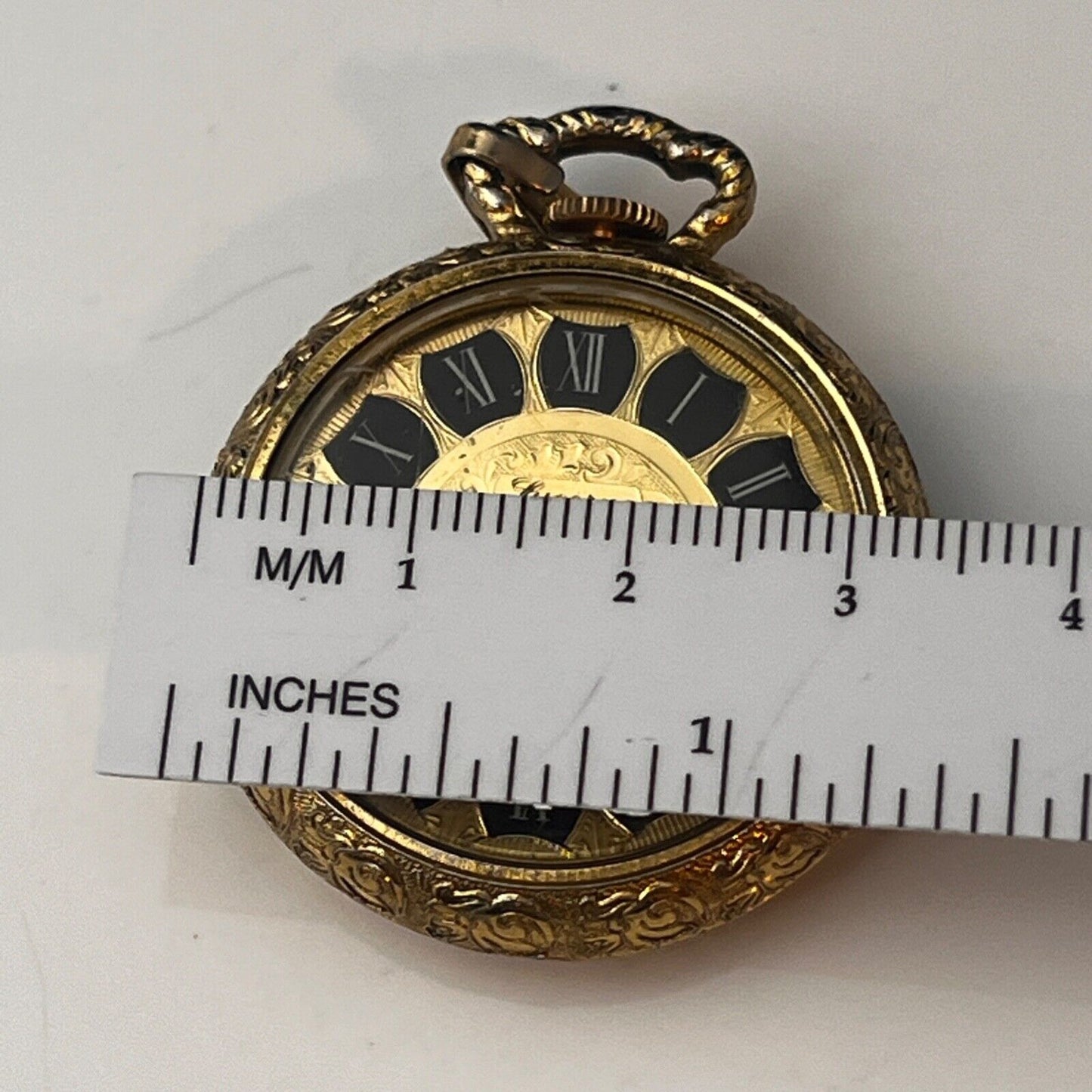 Lucerne Vintage Pocket Watch Temelex Swiss Jeweled Mechanical Movement Project Watch