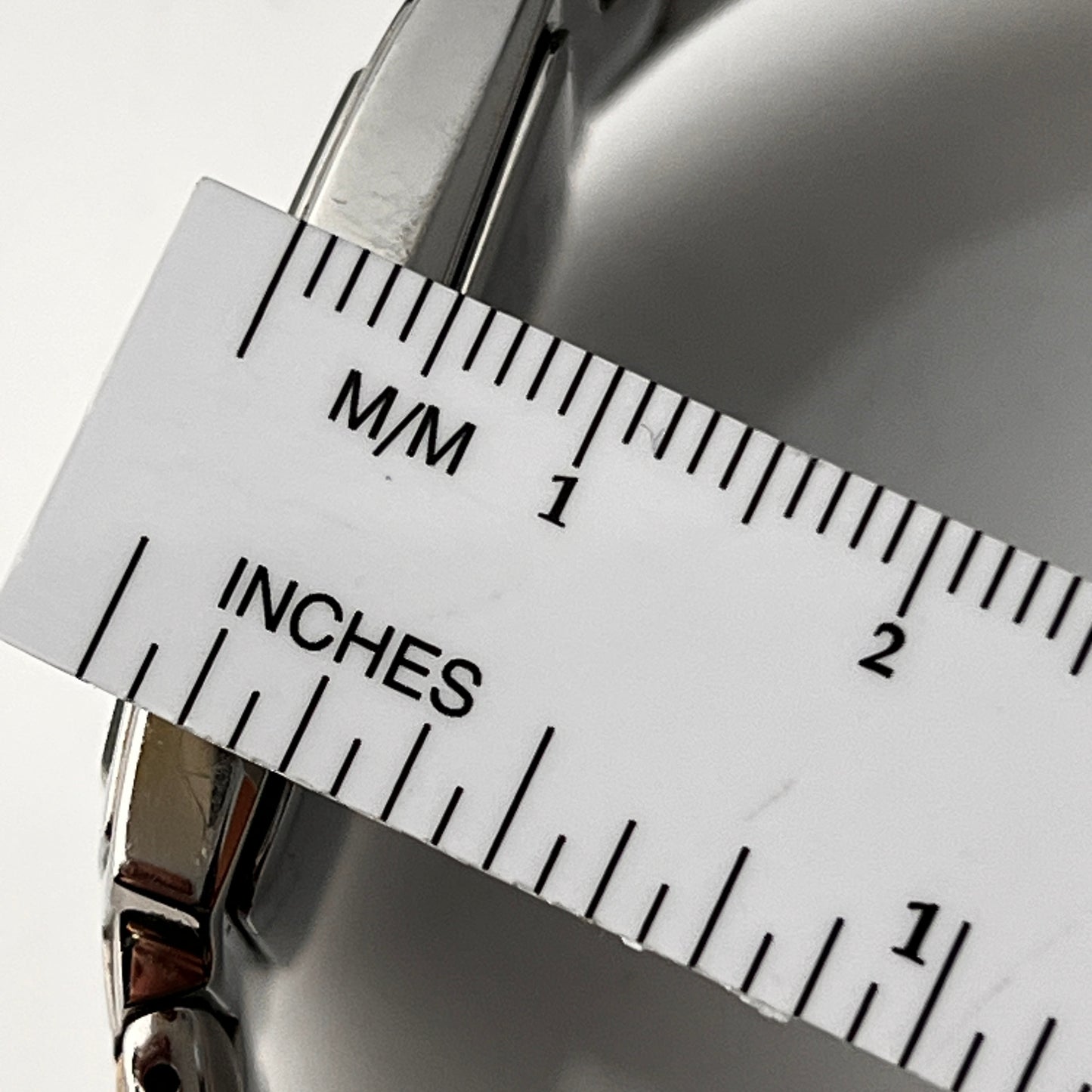 Seiko Pulsar Mens Tank Watch Two Tone Bracelet New Battery